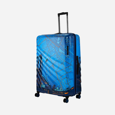 SAFARI Brooklyn Printed Suitcse with TSA Lock Expandable  Cabin Suitcase 8 Wheels - 24 inch