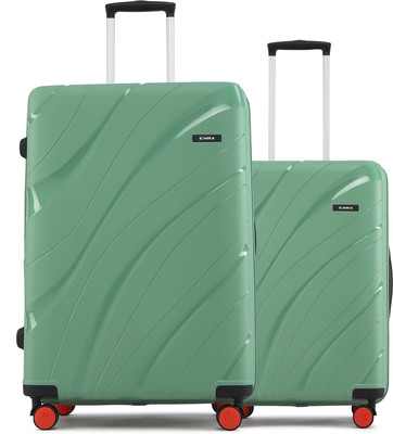 HRX by Hrithik Roshan Madrid Cabin & Check-in Set 8 Wheels - 26 inch