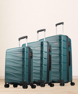 ARISTOCRAT 3P Set (Cabin+Medium+Large) - Trolley Bag Cabin & Check-in Set 8 Wheels - 30 Inch