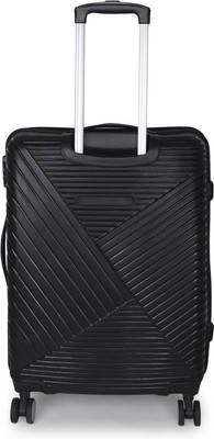 Incline Scratchproof 360 Degree Rotating Latest Trolley Bag Hard Sided 8 Wheel Expandable  Check-in Suitcase 8 Wheels - 24 inch
