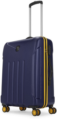 ARISTOCRAT Falcon Pro Polycarbonate | Trolley Bag With Combination Lock Check-in Suitcase 8 Wheels - 26 Inch