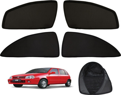 Magnetic Rear Window Sun Shade For Maruti Suzuki Zen(Black)