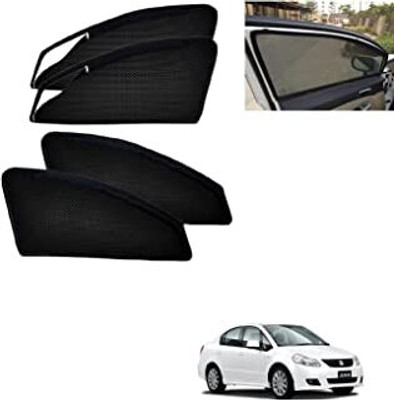 HARKRISH Side Window Sun Shade For Maruti Suzuki SX4(Black)