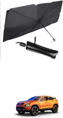GONAMA Side Window Sun Shade For Tata Universal For Car(Black)