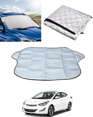 AYW Windshield Sun Shade For Hyundai Elantra(Silver)
