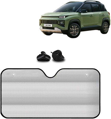 Kingsway Windshield, Dashboard, Rear Window Sun Shade For Hyundai Exter(Silver)