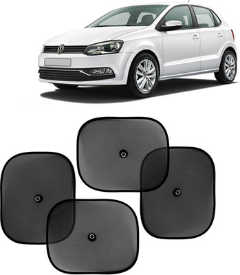 Kingsway Side Window, Rear Window, Windshield Sun Shade For Volkswagen Polo(Black)