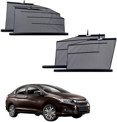 SS FOR YOUR SMART NEEDS Side Window Sun Shade For Honda City(Black)