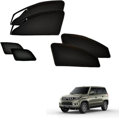 HARKRISH Side Window Sun Shade For Mahindra Bolero Neo(Black)