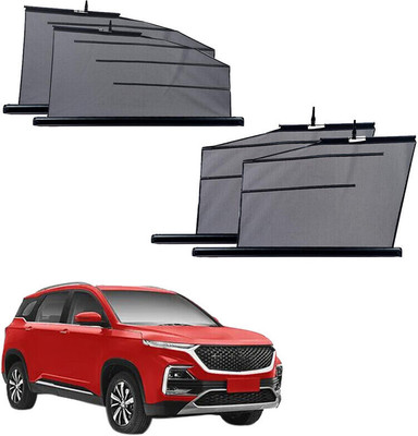 SS FOR YOUR SMART NEEDS Side Window Sun Shade For MG Hector(Black)