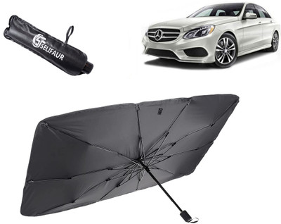 Selifaur Dashboard, Rear Window, Sun Roof, Windshield Sun Shade For Mercedes Benz E280 Cdi(Black)