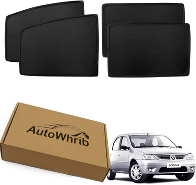 Autowhrib Side Window Sun Shade For Mahindra Logan(Black)