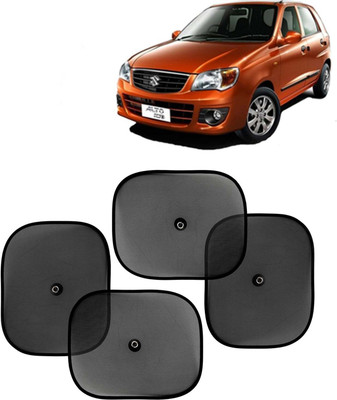 Kingsway Side Window, Rear Window, Windshield Sun Shade For Maruti Suzuki Alto K10(Black)