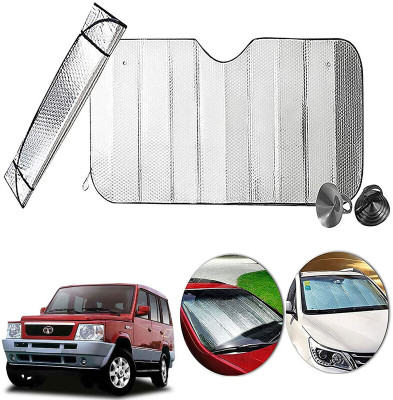 AUTO PEARL Dashboard, Windshield Sun Shade For Tata Sumo Victa(Silver)
