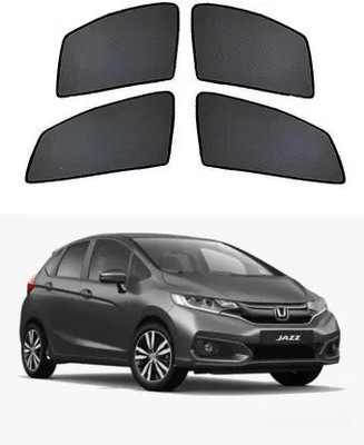 RAKRISH Rear Window, Side Window Sun Shade For Honda Jazz(Black)