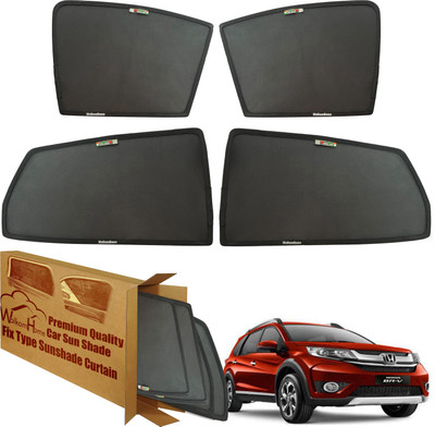 WolkomHome Side Window Sun Shade For Honda BRV(Black)