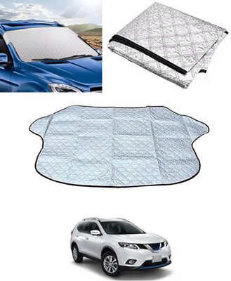 RKPSP Windshield Sun Shade For Nissan Universal For Car(Silver)