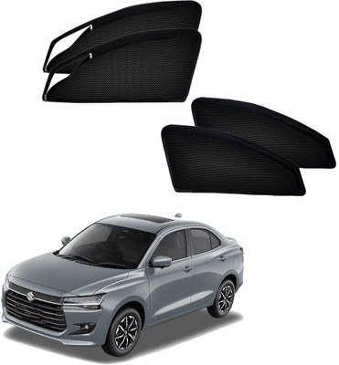 HARKRISH Side Window Sun Shade For Maruti Suzuki New Dzire(Black)