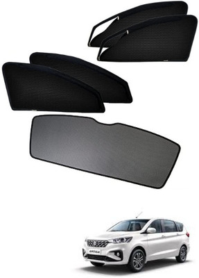 RAKRISH Rear Window, Side Window Sun Shade For Maruti Suzuki Ertiga(Black)