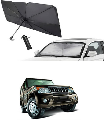 GONAMA Rear Window Sun Shade For Mahindra Bolero(Silver)