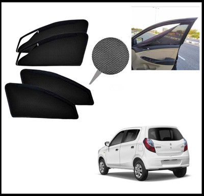 TOP VECHILE Rear Window, Side Window Sun Shade For Maruti Suzuki Alto K10(Black)