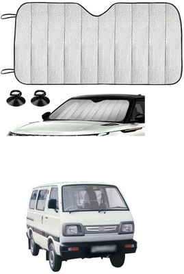 GONAMA Rear Window Sun Shade For Maruti Suzuki Omni(Silver)