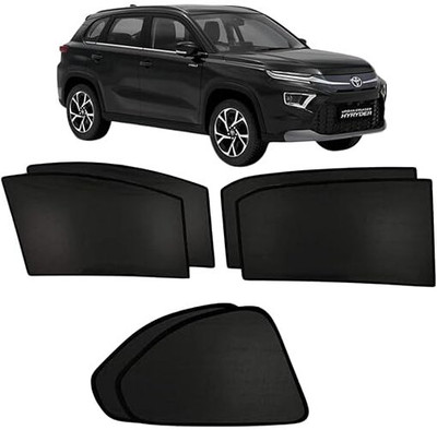 Hoodinter Side Window Sun Shade For Toyota Urban Cruiser(Black)
