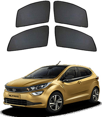 PEEPS STORE Side Window Sun Shade For Tata Altroz(Black)