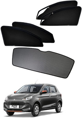 RAKRISH Rear Window, Side Window Sun Shade For Maruti Suzuki Alto K10(Black)