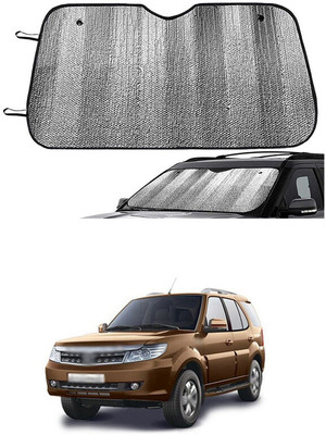 GONAMA Side Window Sun Shade For Tata Safari Storme(Silver)