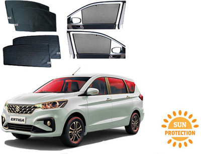HARKRISH Side Window Sun Shade For Maruti Suzuki Ertiga(Black)