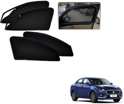 RAKRISH COLLECTION Rear Window, Side Window Sun Shade For Maruti Suzuki New Dzire(Black)