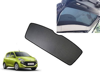 AUTO PEARL Rear Window Sun Shade For Hyundai Santro(Black)