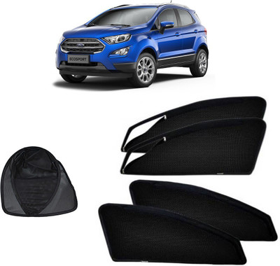 Magnetic Side Window Sun Shade For Ford Ecosport(Black)
