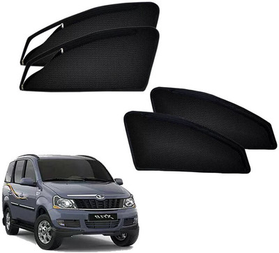 HARKRISH Side Window Sun Shade For Mahindra Xylo(Black)
