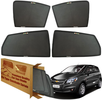 WolkomHome Side Window Sun Shade For Chevrolet Sail UVA(Black)