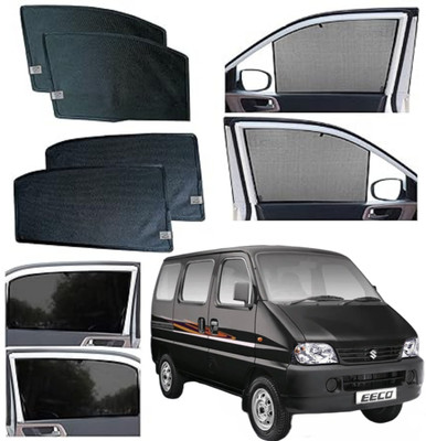 HARKRISH Side Window Sun Shade For Maruti Suzuki Eeco(Black)