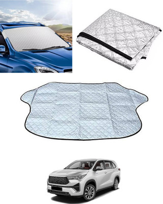 RKPSP Windshield Sun Shade For Toyota Universal For Car(Silver)