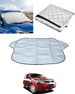AYW Windshield Sun Shade For Mahindra Verito(Silver)
