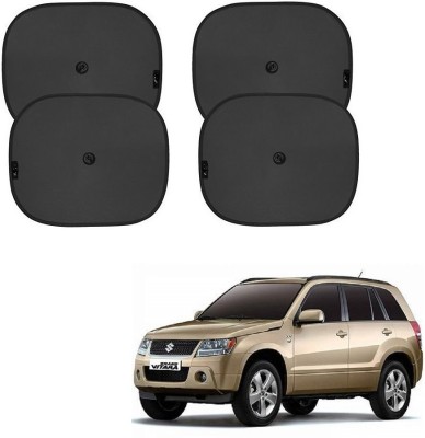 SPREADX Side Window, Rear Window Sun Shade For Maruti Suzuki Grand Vitara(Black)