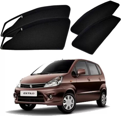 G ILIKA Rear Window, Side Window Sun Shade For Maruti Suzuki Zen Estilo(Black)