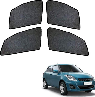 PEEPS STORE Side Window Sun Shade For Maruti Suzuki Dzire(Black)