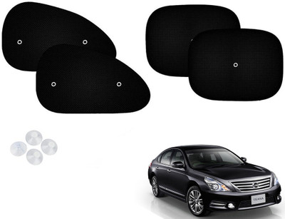 Automotive Prist Side Window Sun Shade For Nissan Teana(Black)