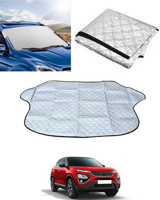 RKPSP Windshield Sun Shade For Tata Harrier(Silver)