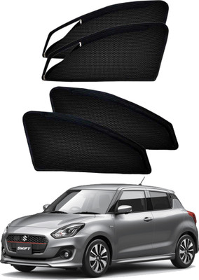 PEEPS STORE Side Window Sun Shade For Maruti Suzuki Swift(Black)