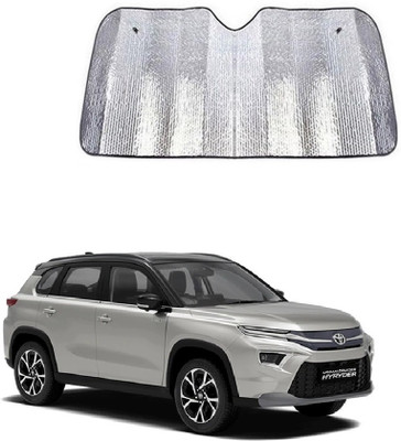 SPREADX Windshield Sun Shade For Tata Urban Cruiser(Silver)