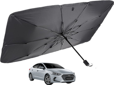 MOCKHE Windshield Sun Shade For Hyundai Elantra(Silver)