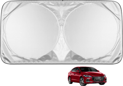 MOCKHE Windshield Sun Shade For Hyundai Elantra(Silver)