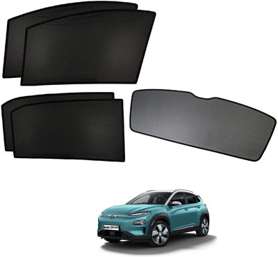 KOZDIKO Side Window, Rear Window Sun Shade For Hyundai Kona(Black)