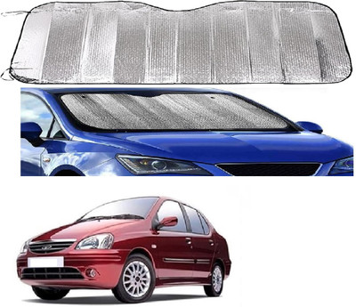 ROSHNEER ENTERPRISES Windshield Sun Shade For Tata Indigo(Silver)